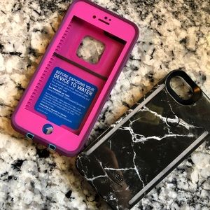 iPhone 7 & 8 LuMee and Lifeproof cases!